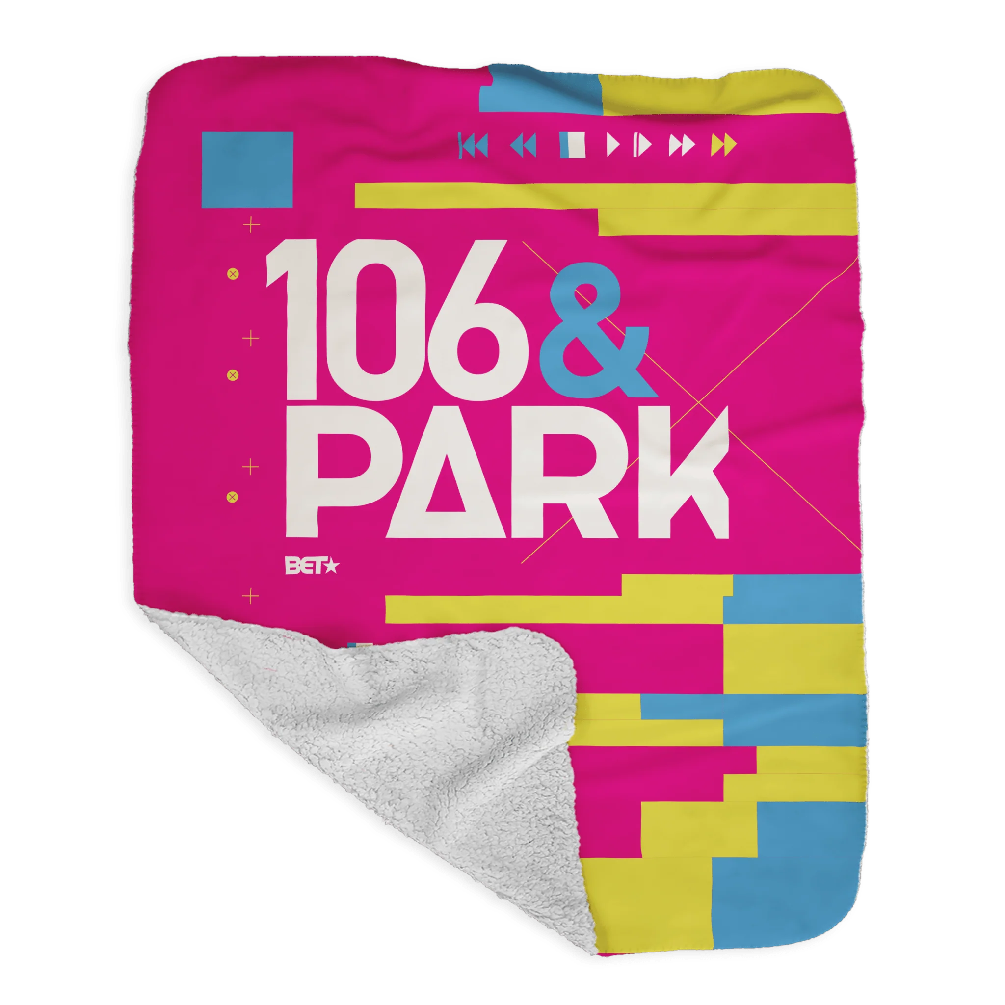 106 & Park Composition Sherpa Blanket - Image 4