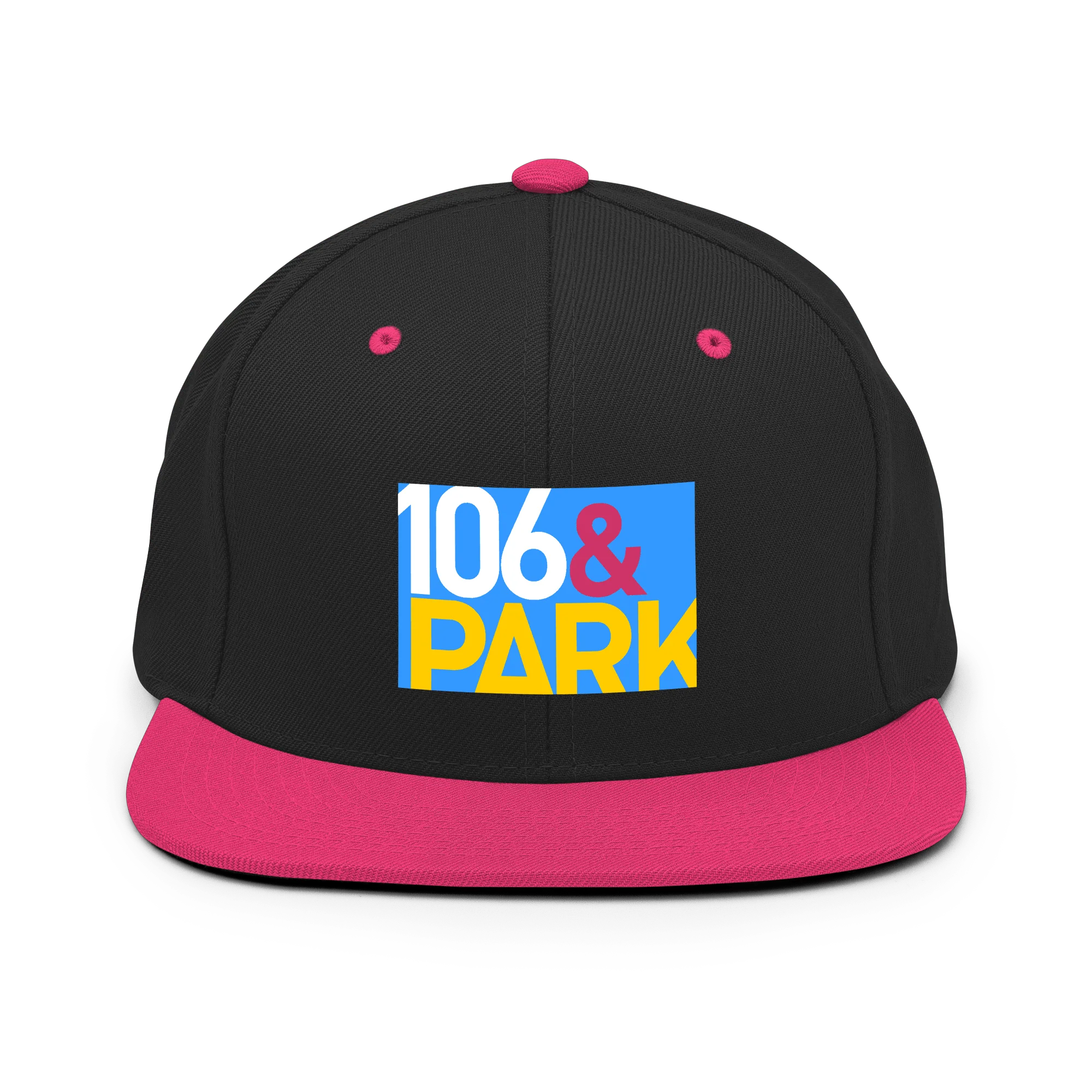 106 & Park Square Logo Flat Bill Hat - Image 3