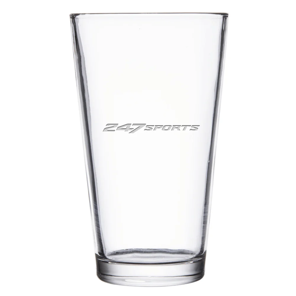 247Sports Logo Laser Engraved Pint Glass