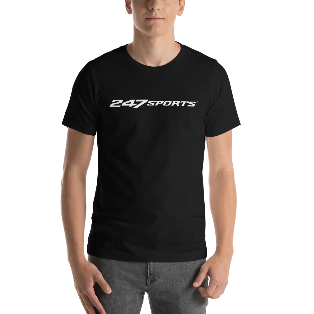 247Sports Logo White Adult Short Sleeve T-Shirt - Image 2