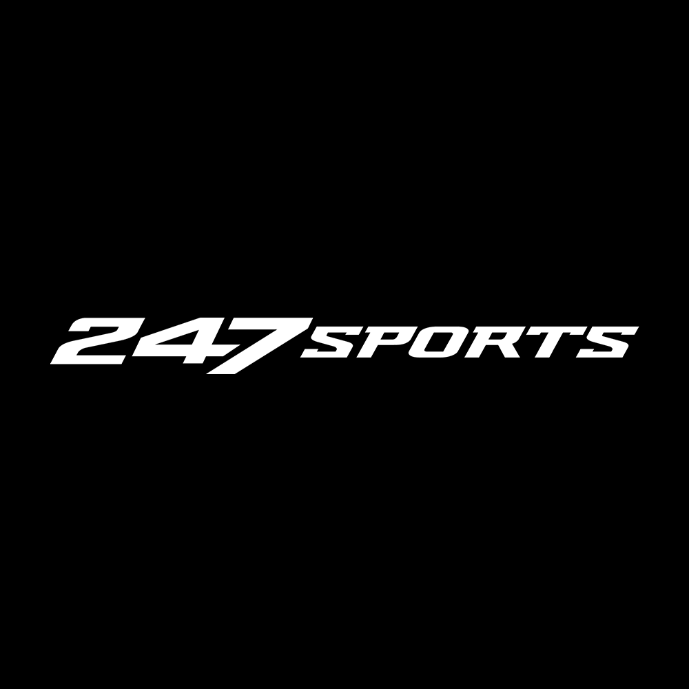 247 Sports Logo White Embroidered Flat Bill Hat - Image 2