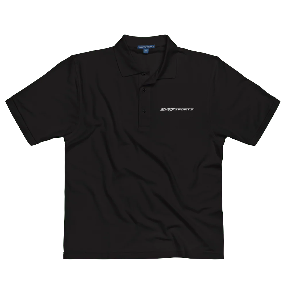 247 Sports White Logo Premium Polo Shirt