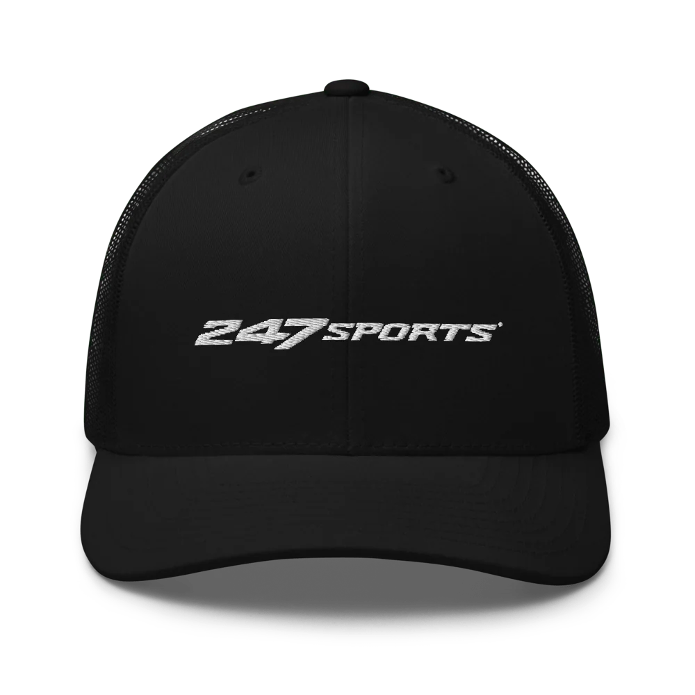 247 Sports White Logo Retro Trucker Hat