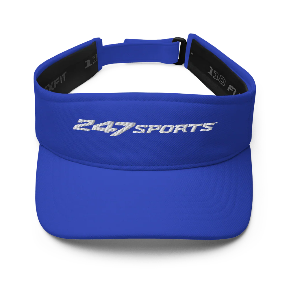 247 Sports White Logo Visor - Image 3
