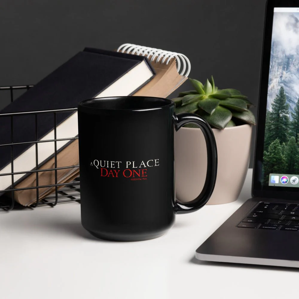A Quiet Place: Day One  Hear How It All Began Black Mug - Image 6