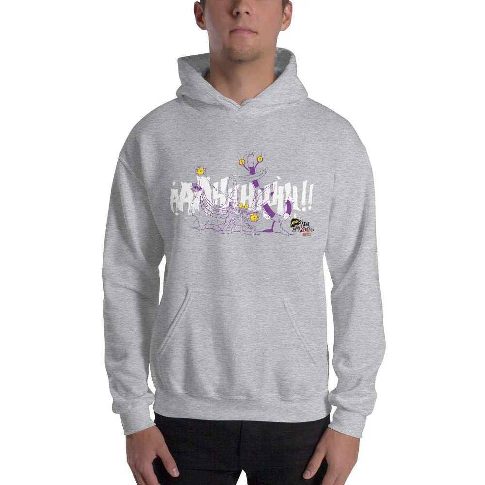 Aaahh!!! Real Monsters Cast Hooded Sweatshirt - Image 3