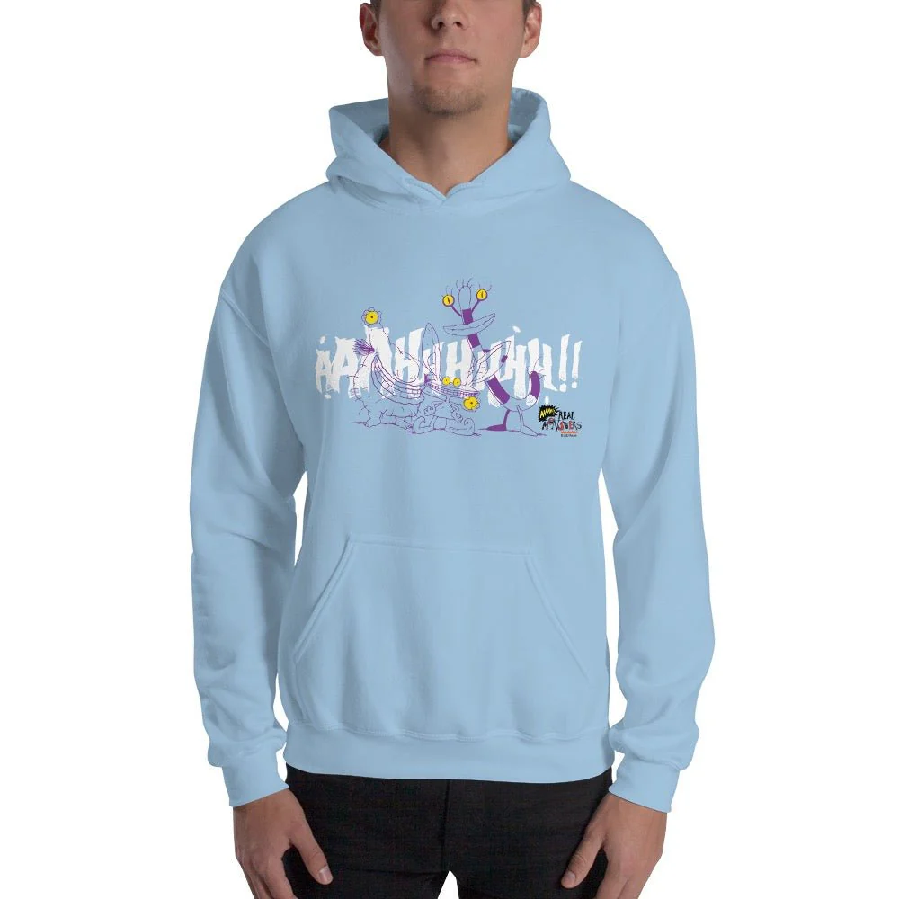Aaahh!!! Real Monsters Cast Hooded Sweatshirt - Image 7