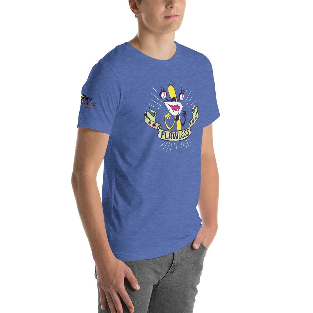 Aaahh!!! Real Monsters Oblina Flawless Adult Short Sleeve T-Shirt - Image 14