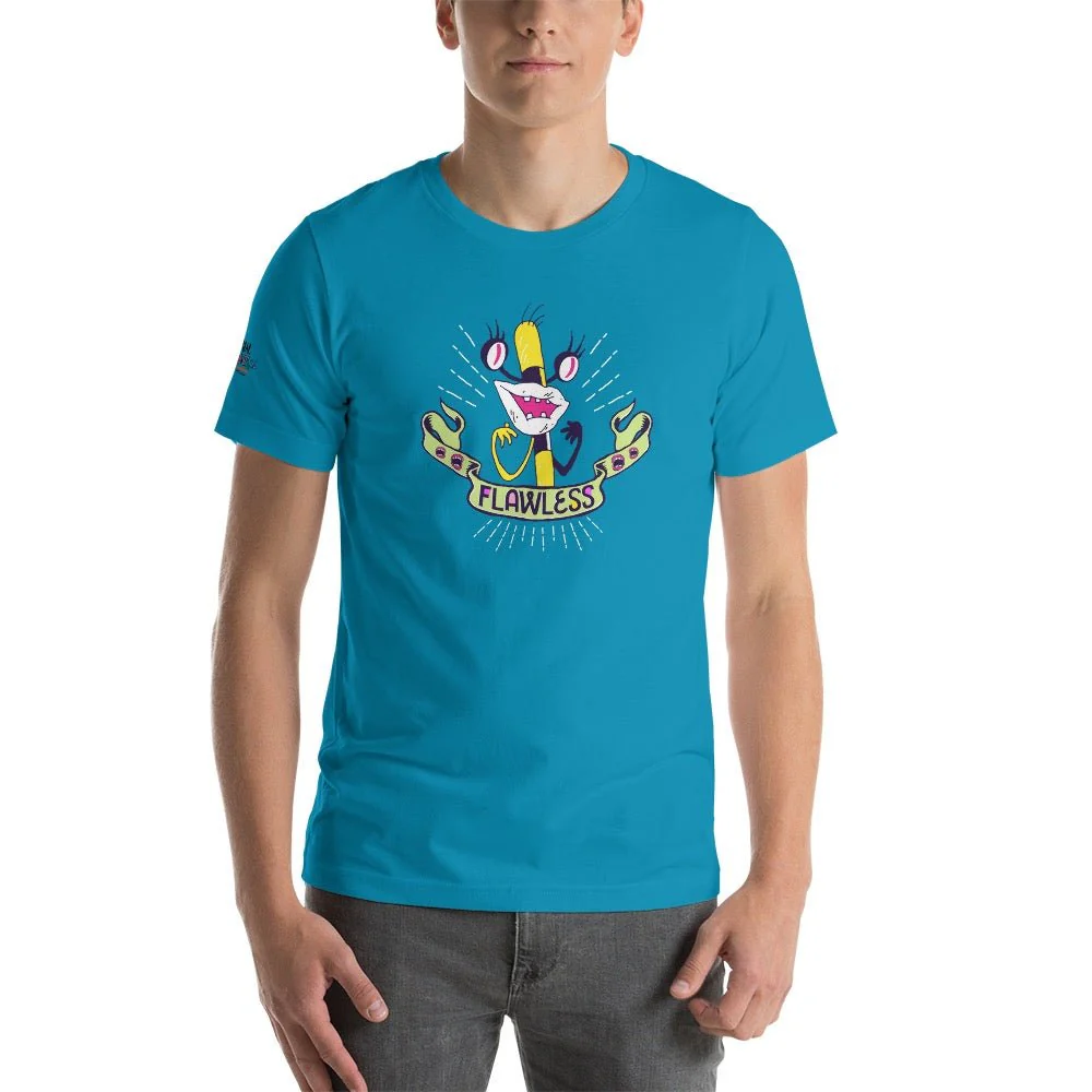 Aaahh!!! Real Monsters Oblina Flawless Adult Short Sleeve T-Shirt - Image 3