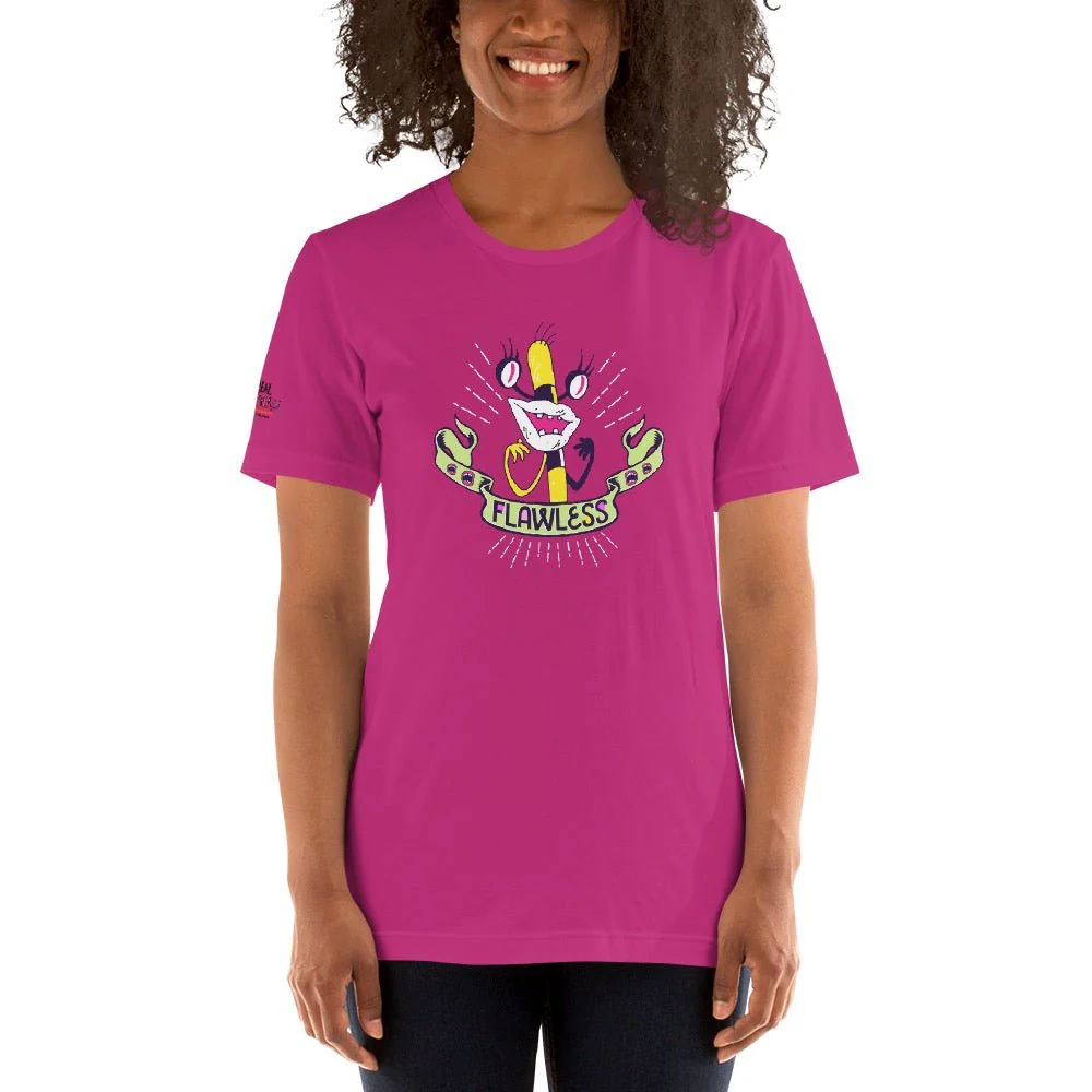 Aaahh!!! Real Monsters Oblina Flawless Adult Short Sleeve T-Shirt - Image 7
