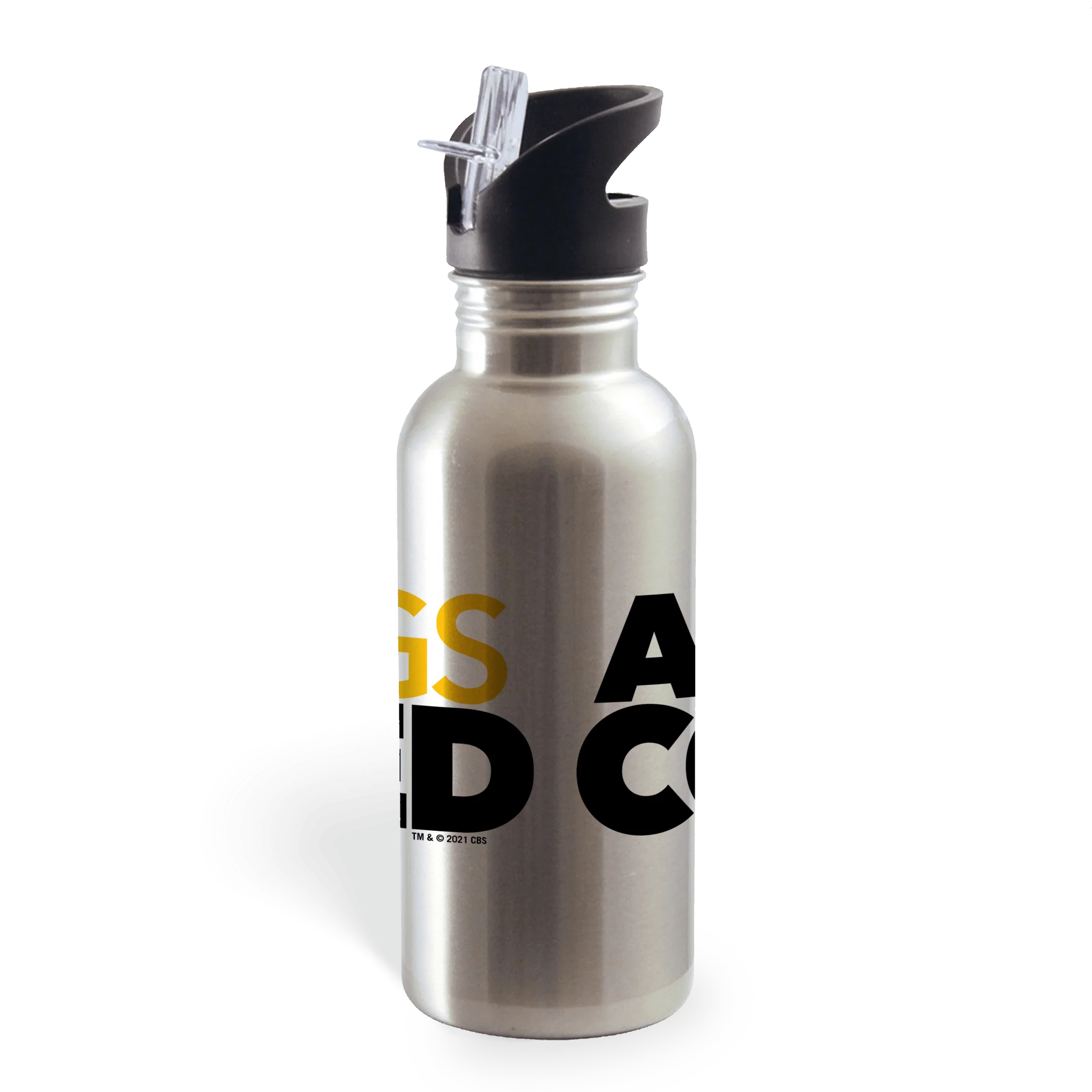 All Things Covered Podcast Logo 20 oz Water Bottle - Image 2