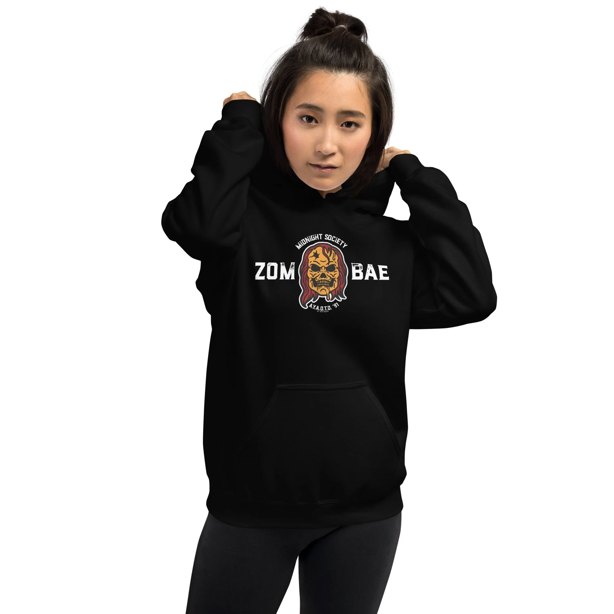 Are You Afraid Of The Dark Zombae Hooded Sweatshirt - Image 3