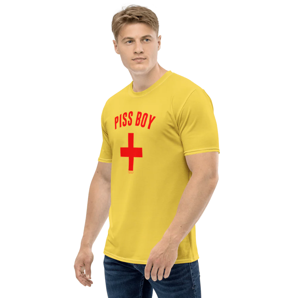 As Seen On Comedy Central Piss Boy Adult All-Over Print T-Shirt - Image 5
