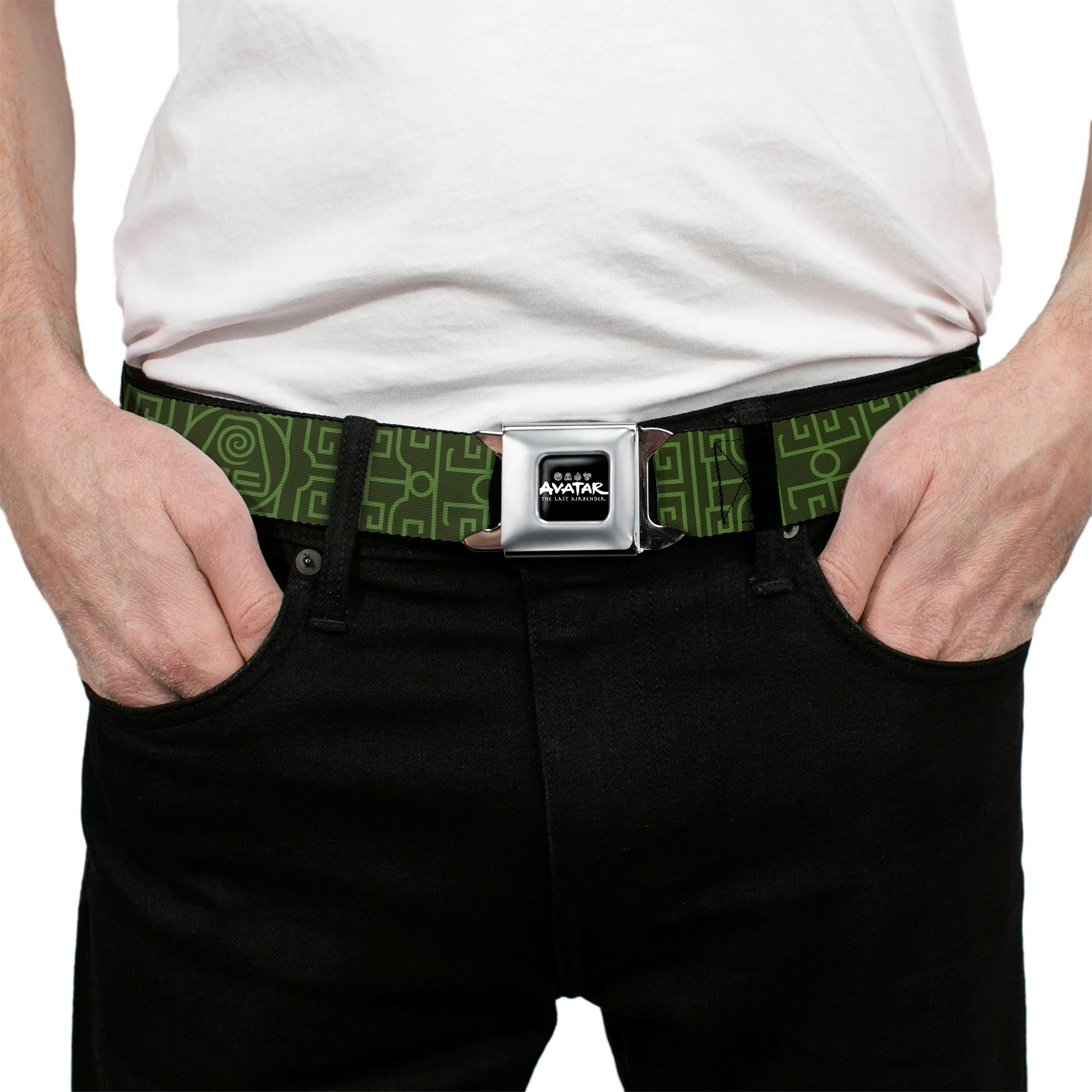 Avatar: The Last Airbender Earth Element Seatbelt Belt - Image 3