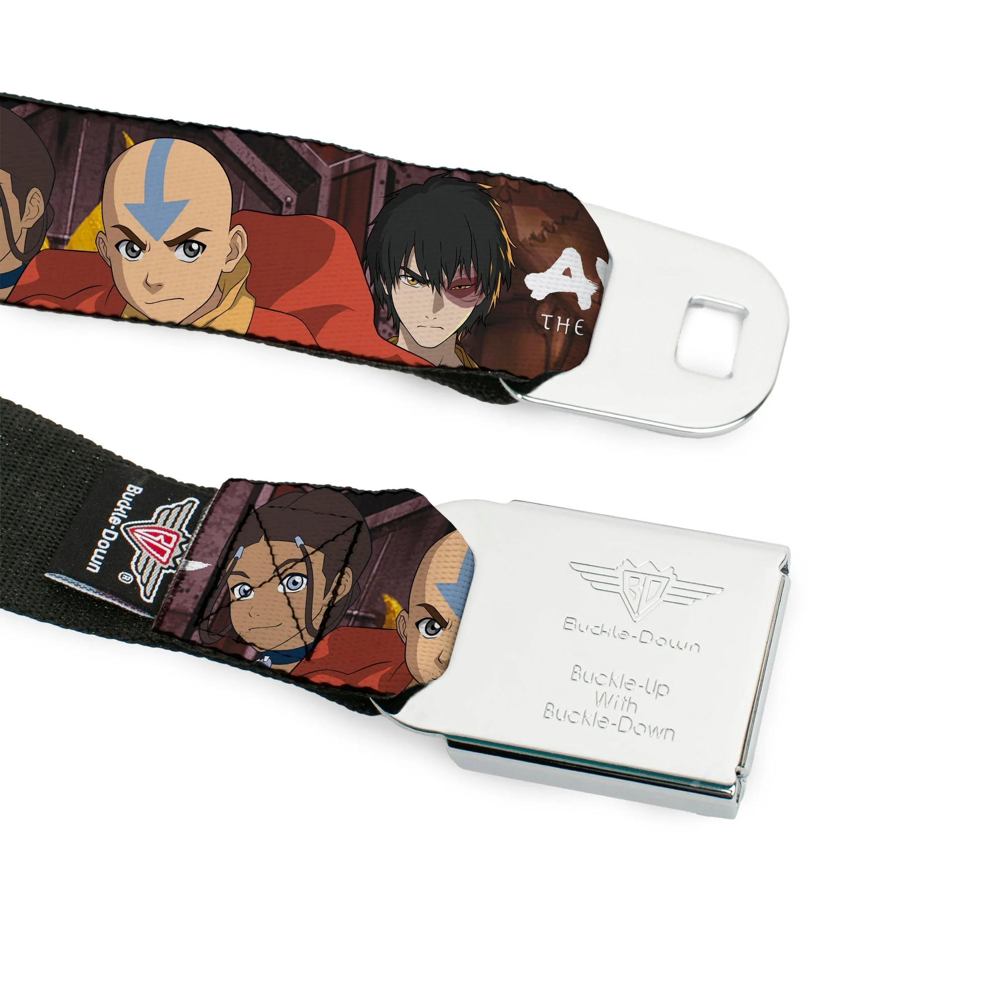 Avatar: The Last Airbender Group Pose Graphic Seatbelt Belt - Image 9