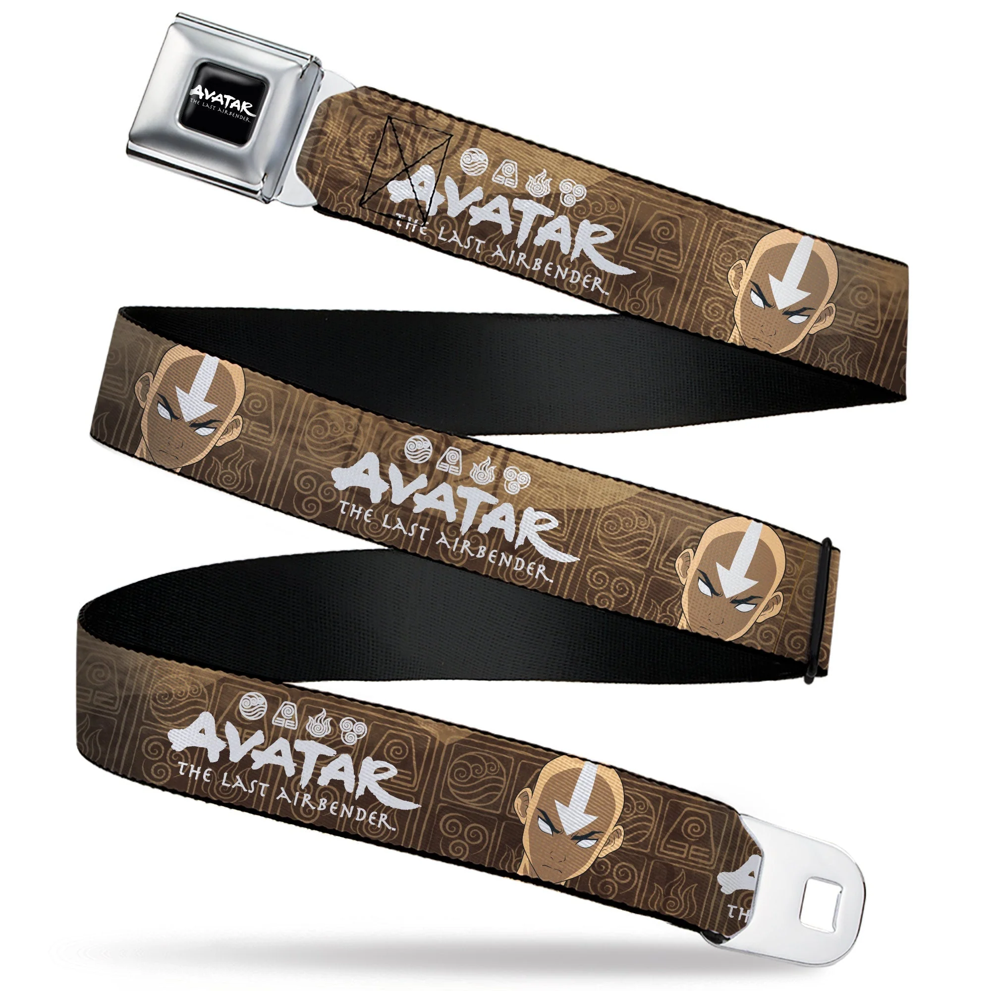 Avatar: The Last Airbender Aang Face Close-Up Seatbelt Belt