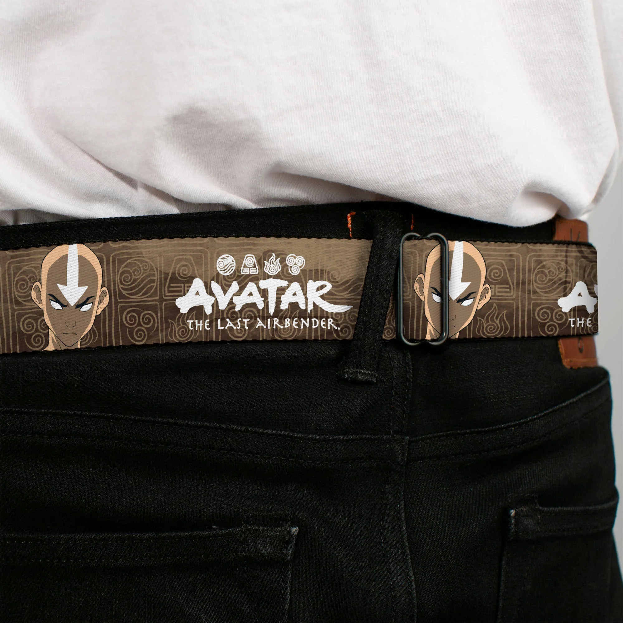 Avatar: The Last Airbender Aang Face Close-Up Seatbelt Belt - Image 4