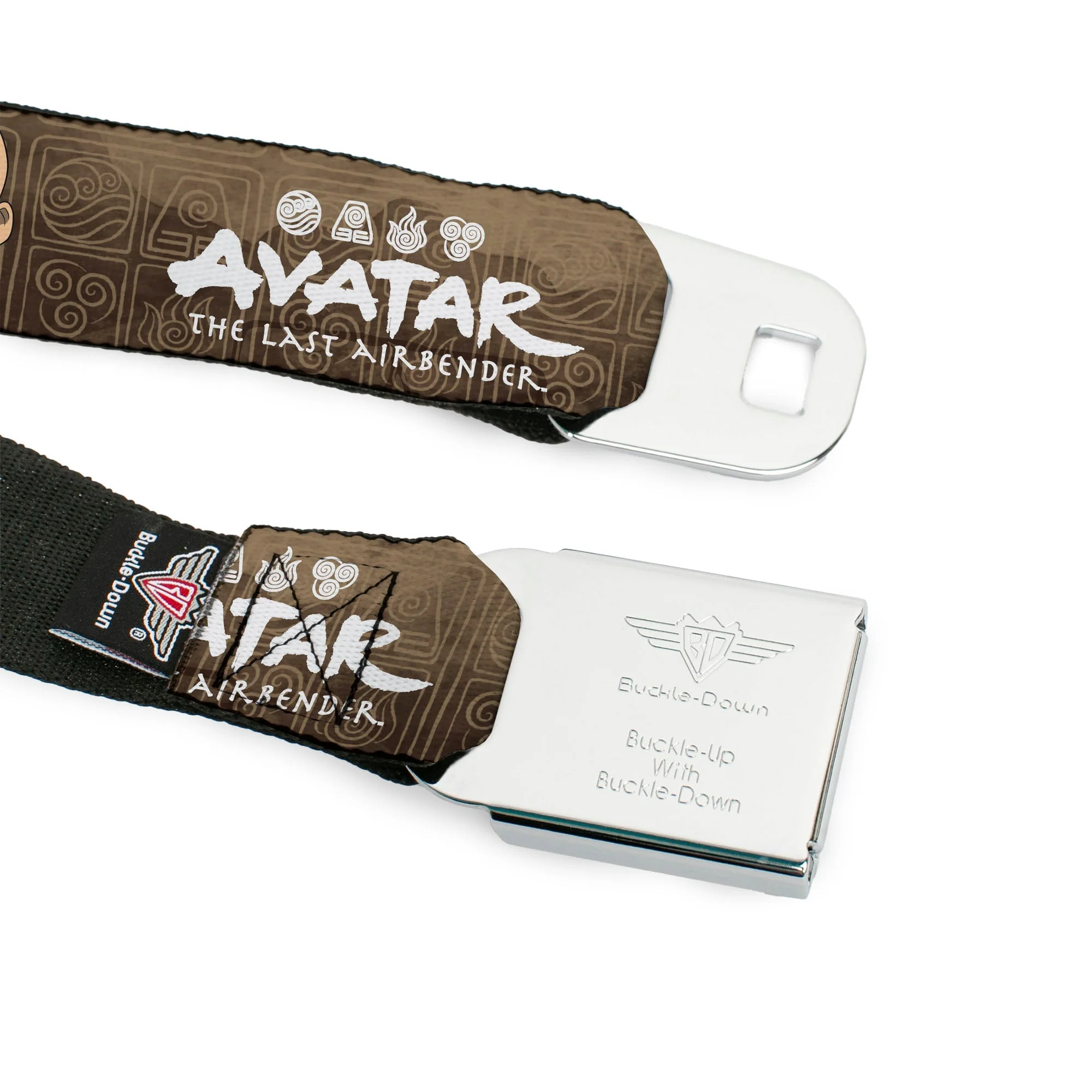 Avatar: The Last Airbender Aang Face Close-Up Seatbelt Belt - Image 9
