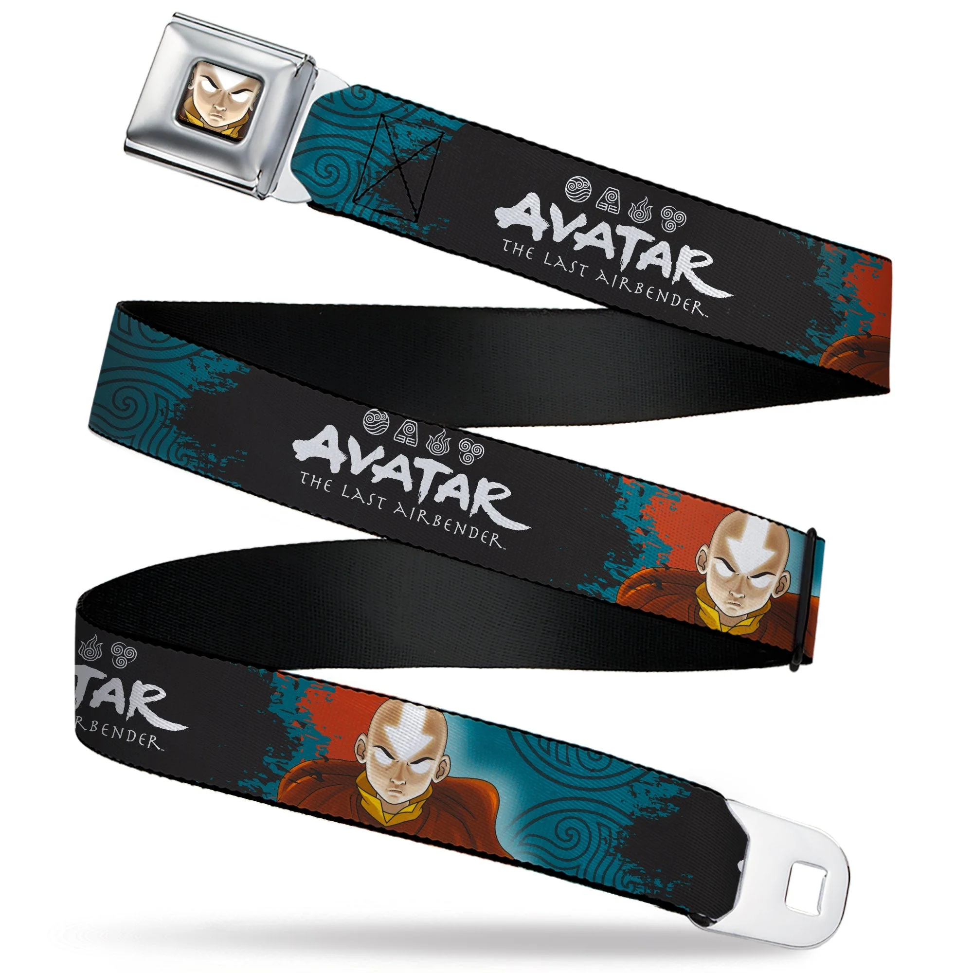 Avatar: The Last Airbender Aang Face Graphic Seatbelt Belt