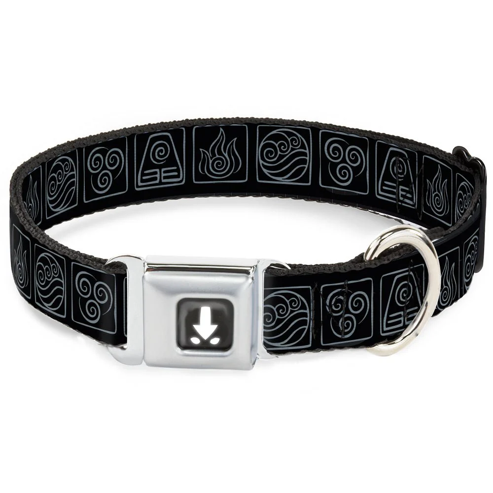 Avatar: The Last Airbender Aang Elements Seatbelt Dog Collar