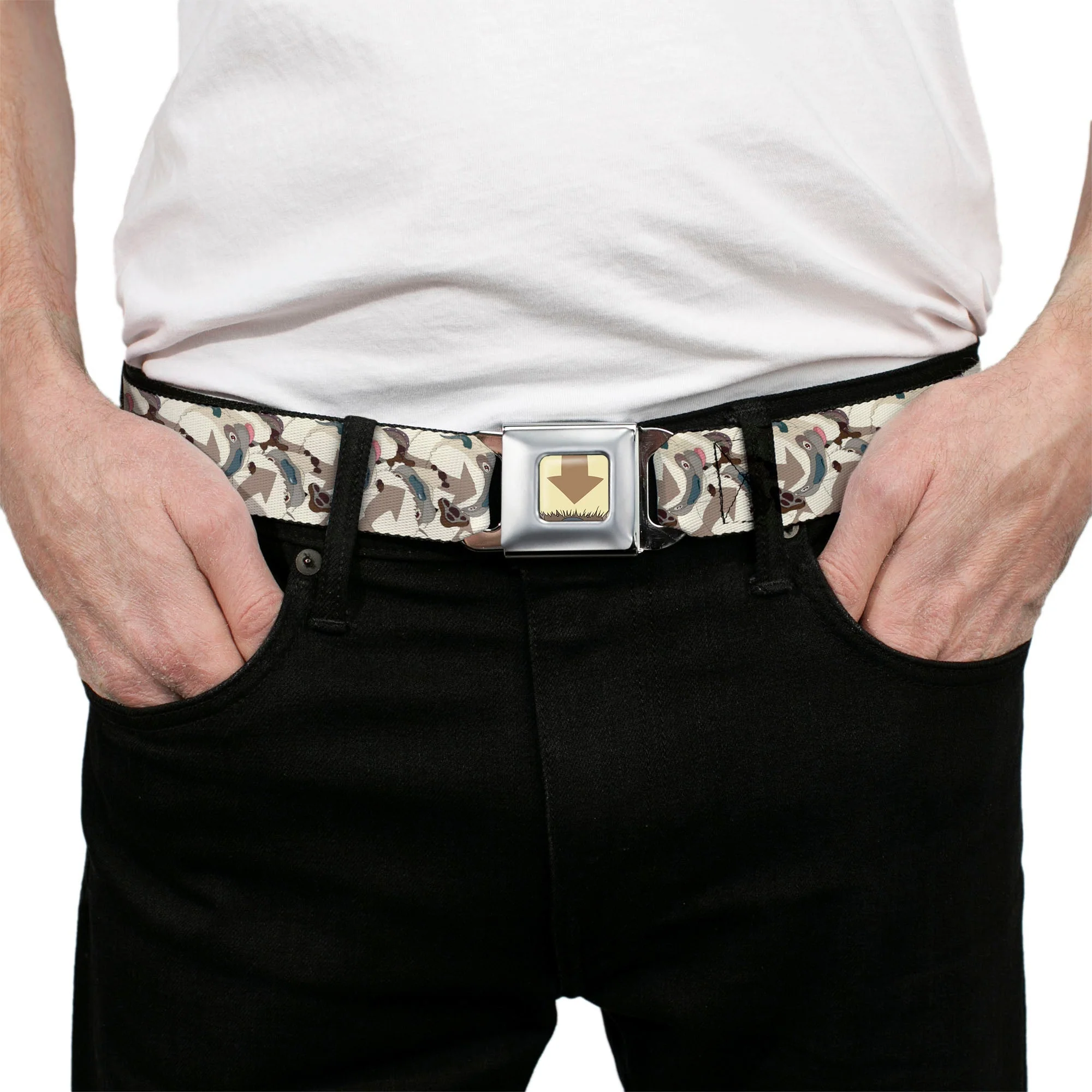 Avatar: The Last Airbender Appa Face Close-Up Seatbelt Belt - Image 3