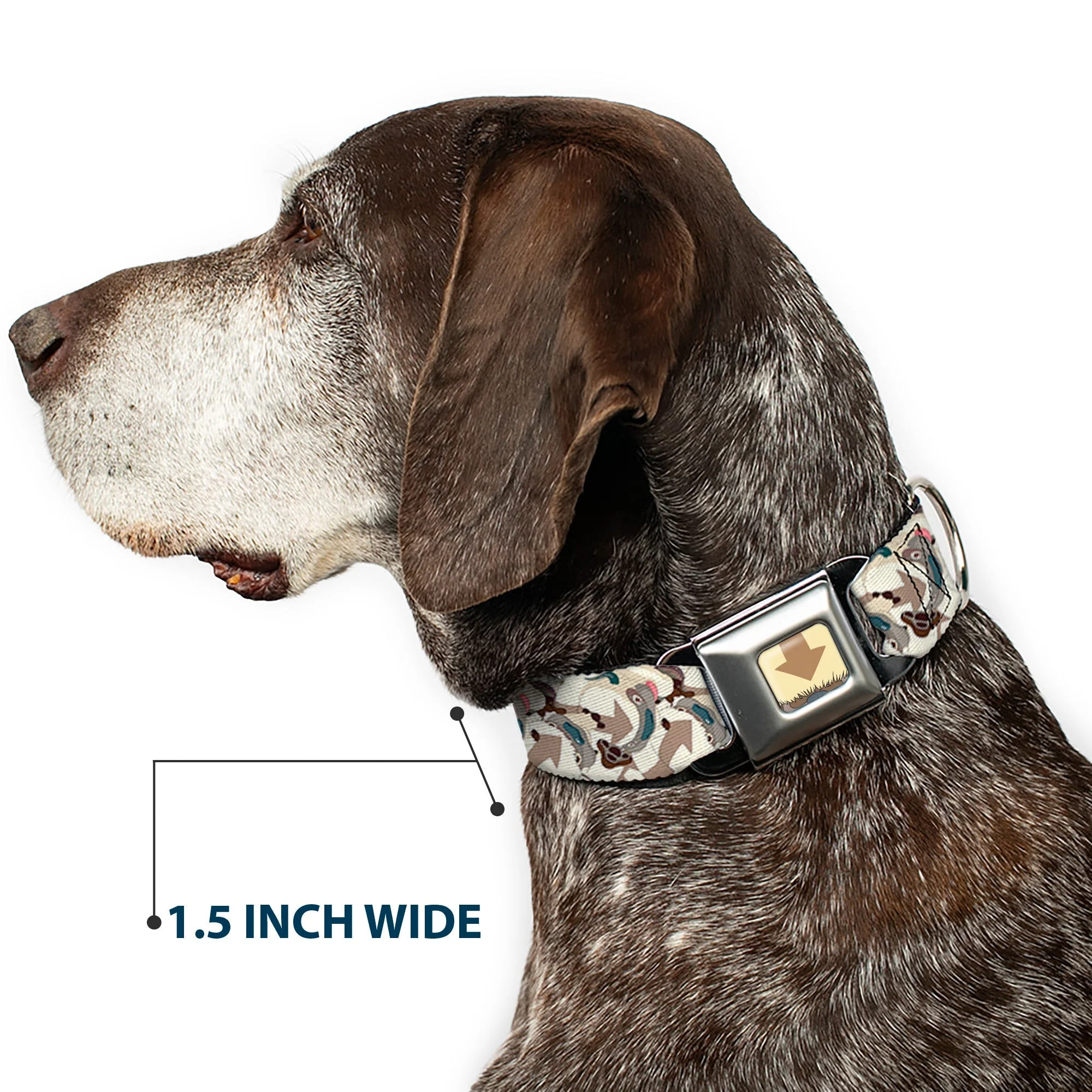 Avatar: The Last Airbender Appa Poses Seatbelt Dog Collar - Image 7
