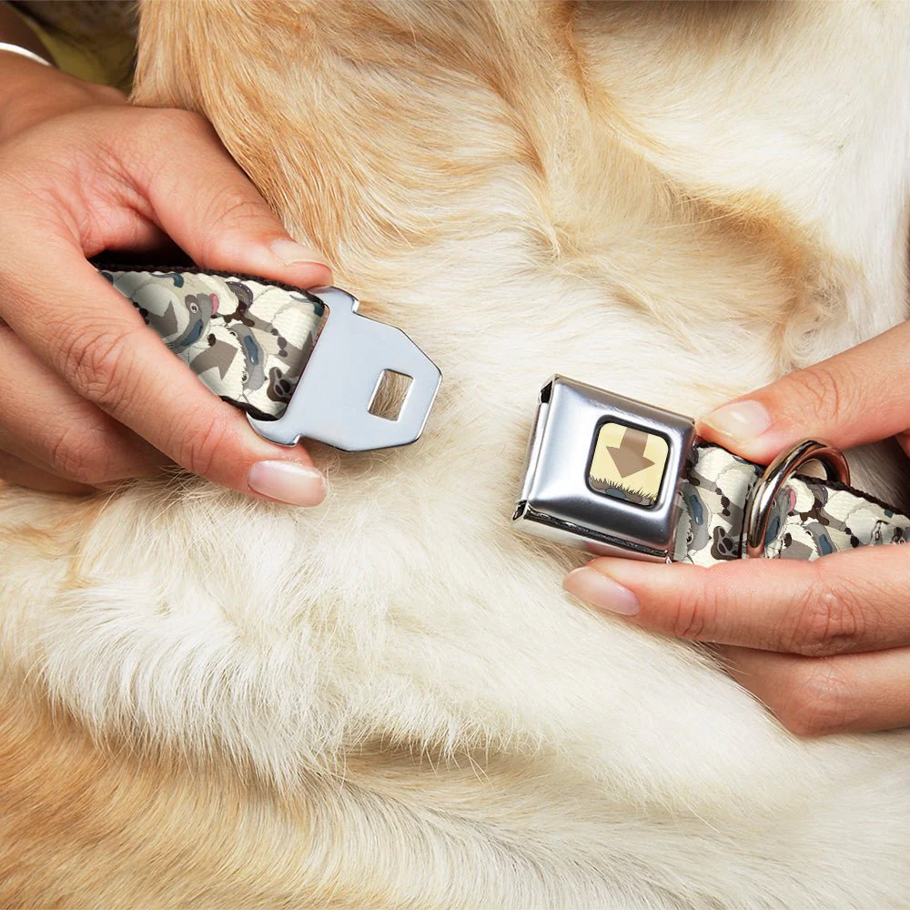 Avatar: The Last Airbender Appa Poses Seatbelt Dog Collar - Image 8
