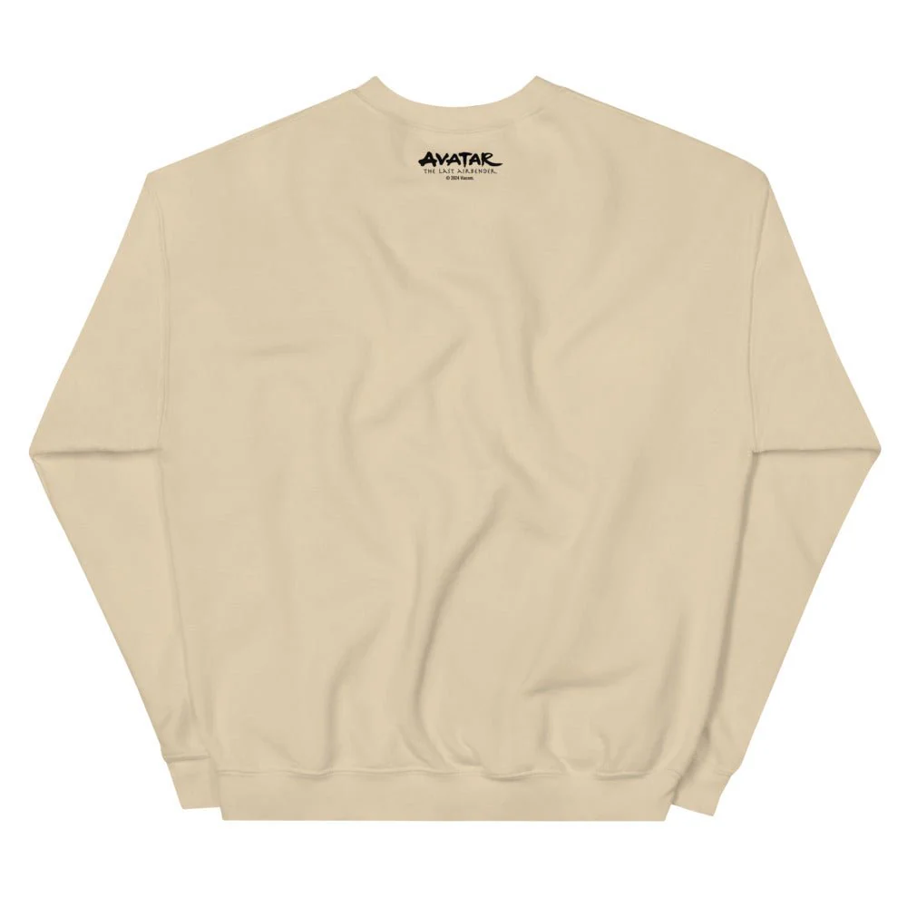 Avatar: The Last Airbender I Laugh at Gravity Embroidered Crewneck Sweatshirt - Image 4
