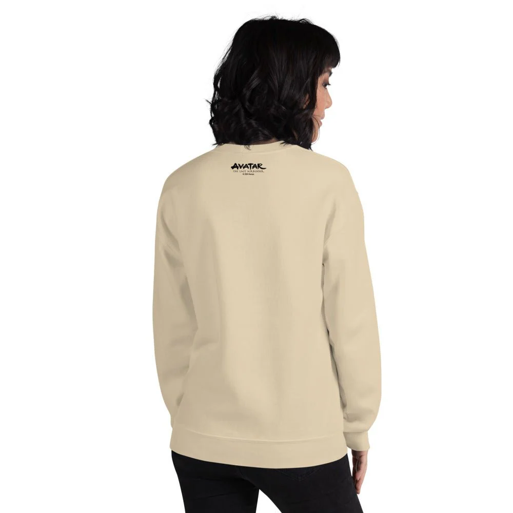 Avatar: The Last Airbender I Laugh at Gravity Embroidered Crewneck Sweatshirt - Image 5