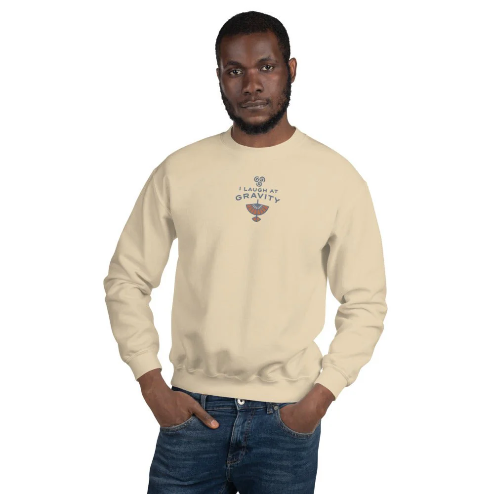 Avatar: The Last Airbender I Laugh at Gravity Embroidered Crewneck Sweatshirt - Image 6