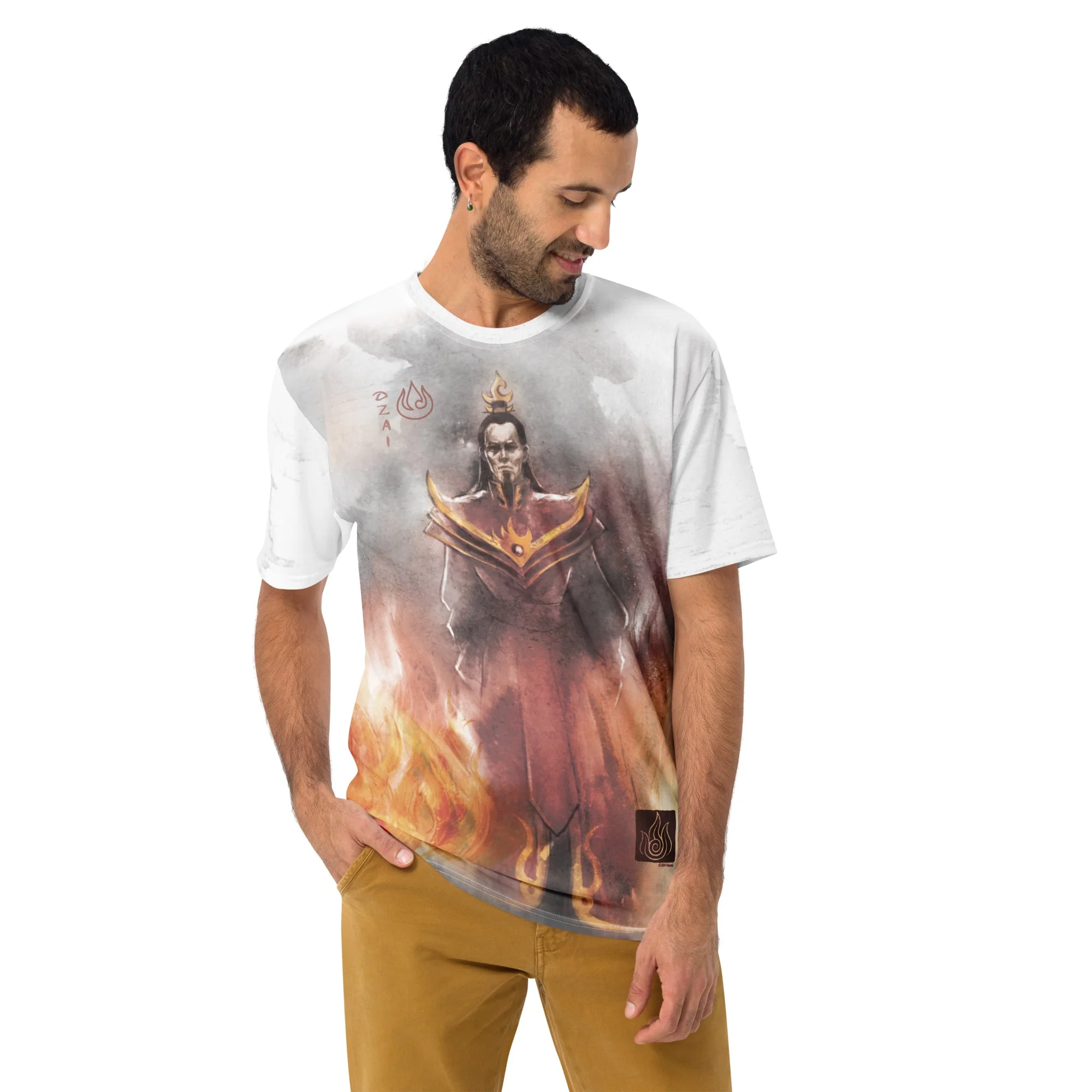 Avatar: The Last Airbender Ozai Watercolor T-Shirt - Image 3