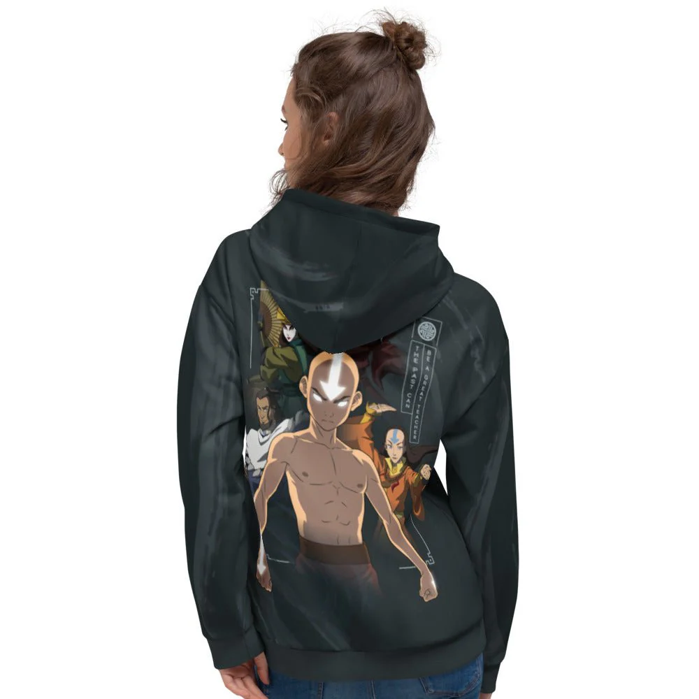 Avatar: The Last Airbender Past Can Be Great Teacher Hoodie - Image 3