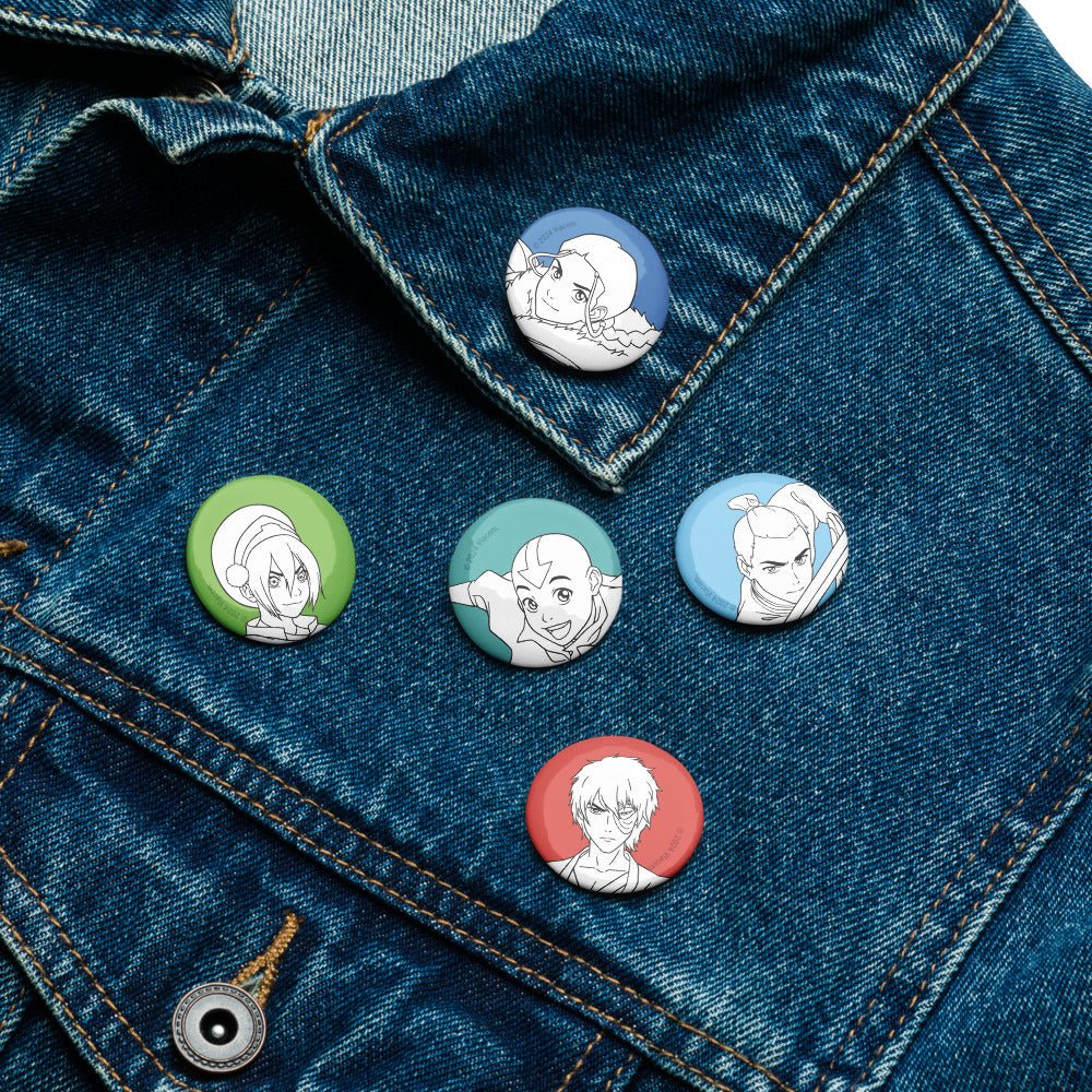 Avatar: The Last Airbender Team Avatar Pin Set - Image 2