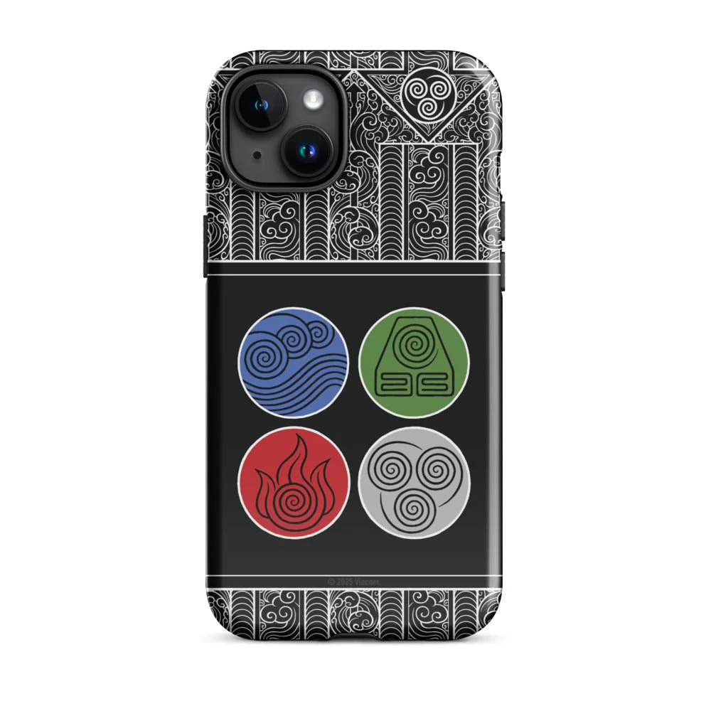 Avatar: The Last Airbender Water Earth Fire Air iPhone Case - Image 19