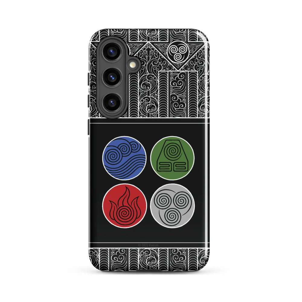 Avatar: The Last Airbender Water Earth Fire Air Samsung Case - Image 7