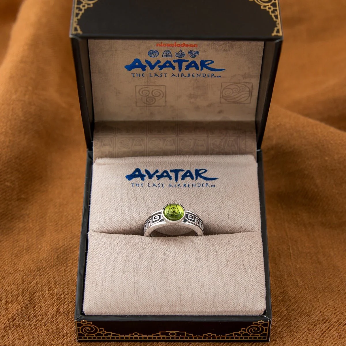 Avatar: The Last Airbender x RockLove Earthbender Spinner Ring - Image 6