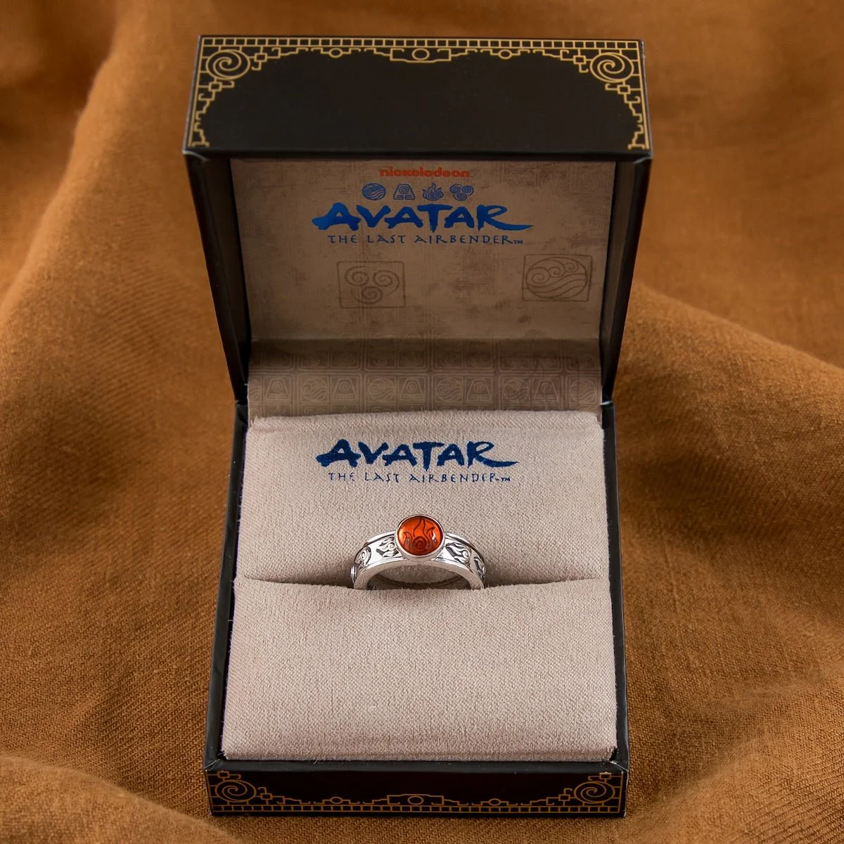 Avatar: The Last Airbender x RockLove Firebender Spinner Ring - Image 6