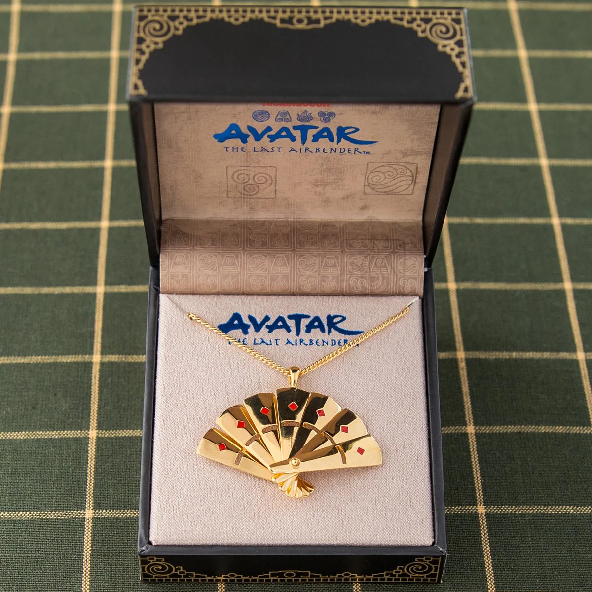 Avatar: The Last Airbender x RockLove Kyoshi Warrior Fan Necklace - Image 6
