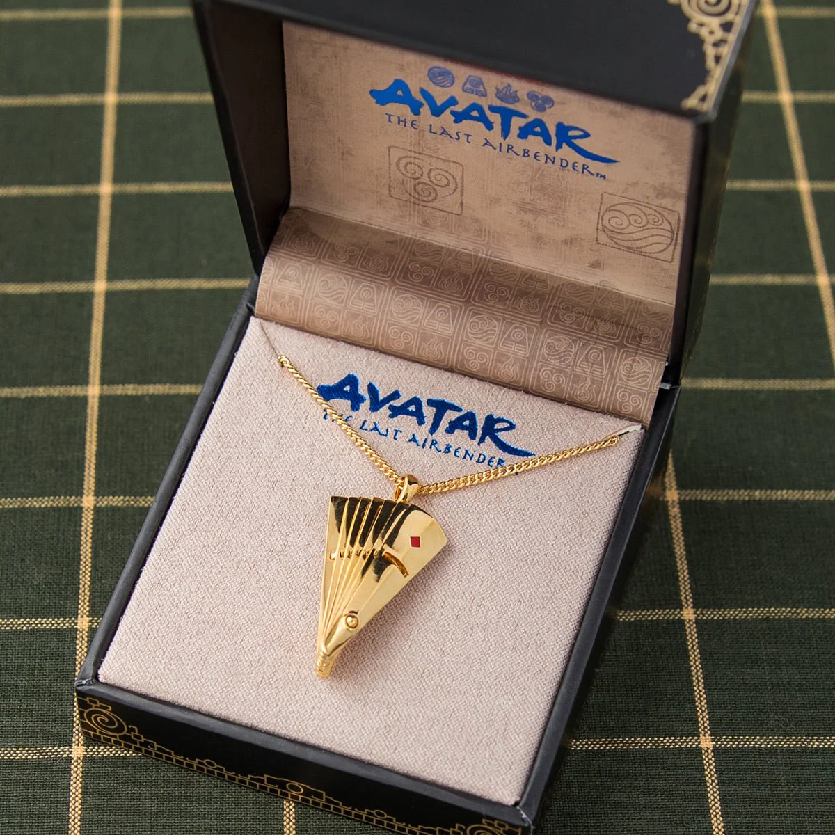 Avatar: The Last Airbender x RockLove Kyoshi Warrior Fan Necklace - Image 7