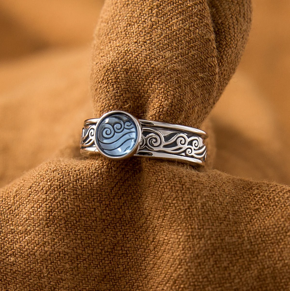 Avatar: The Last Airbender x RockLove Waterbender Spinner Ring - Image 5