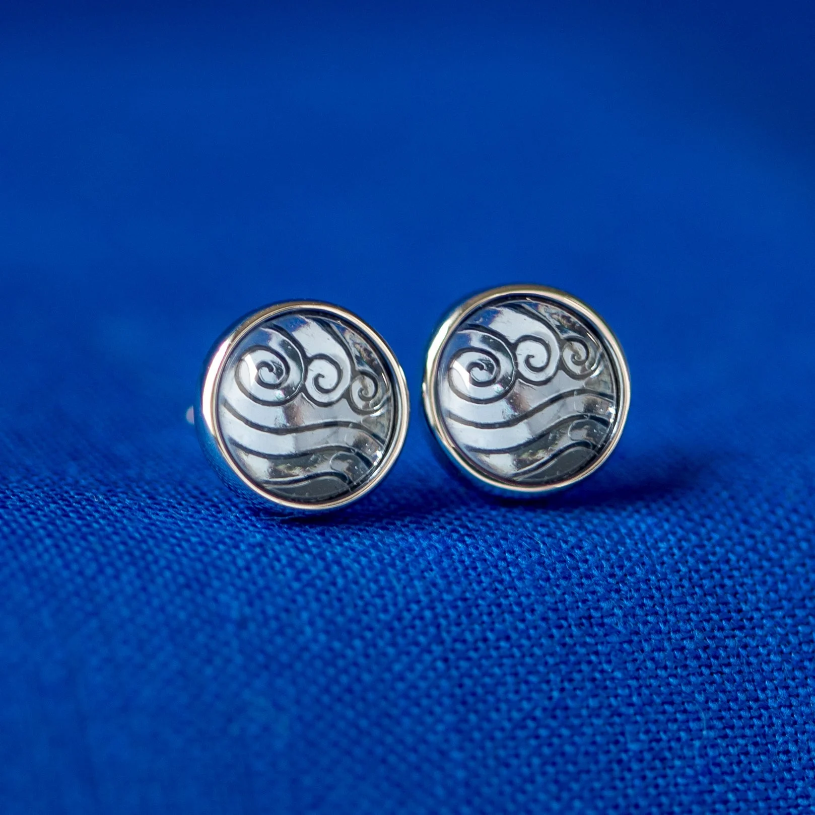 Avatar The Last Airbender x RockLove Waterbender Stud Earrings - Image 3