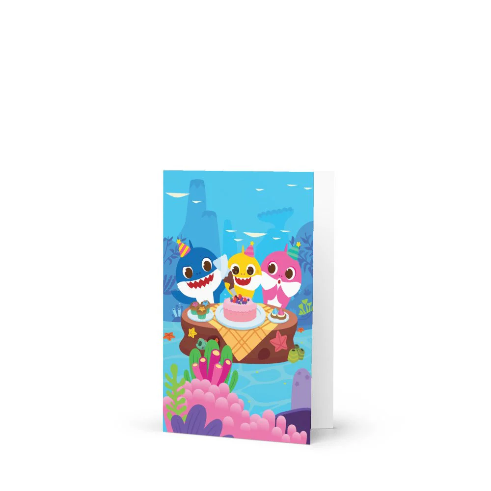 Baby Shark Birthday Greeting Card - Image 4