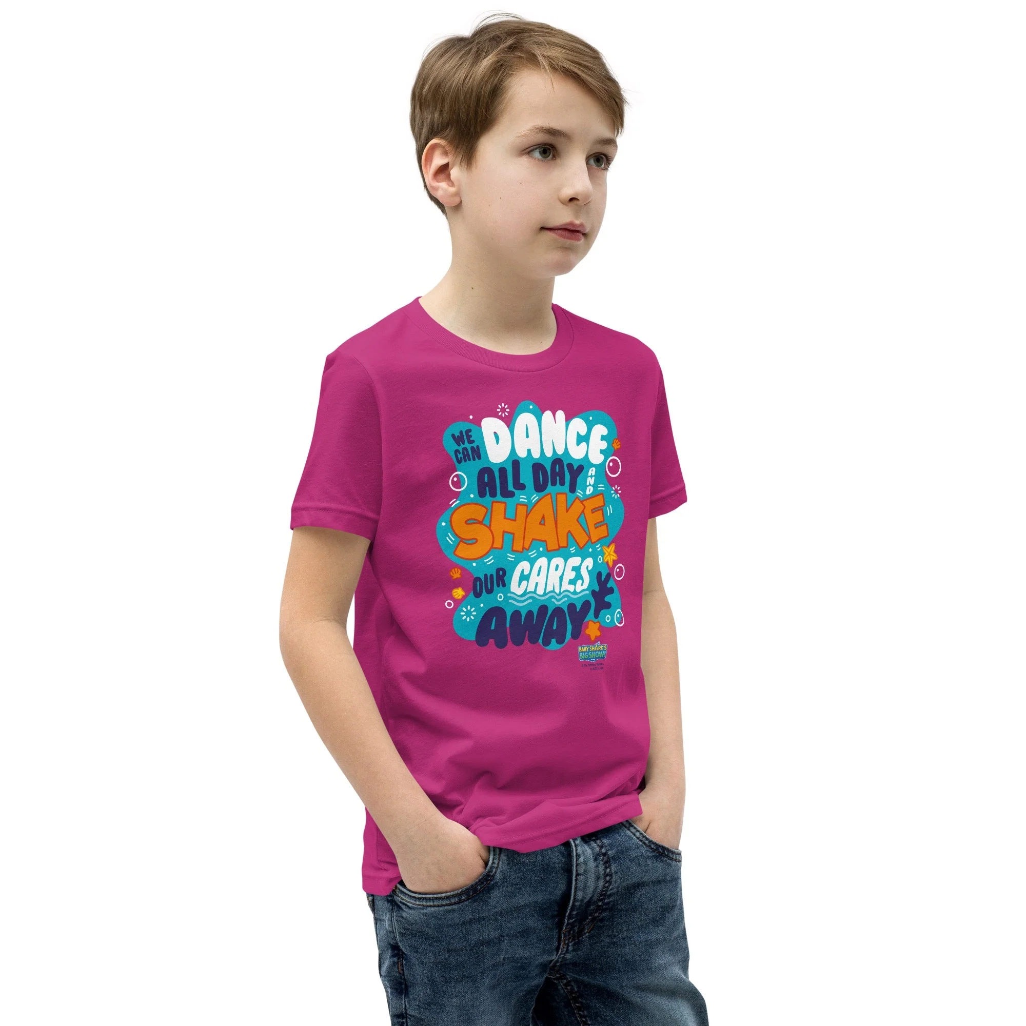 Baby Shark's Big Show Dance All Day Kids Premium T-Shirt - Image 4
