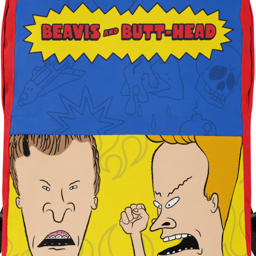 Beavis and Butt-Head Logo Premium Backpack - Image 3