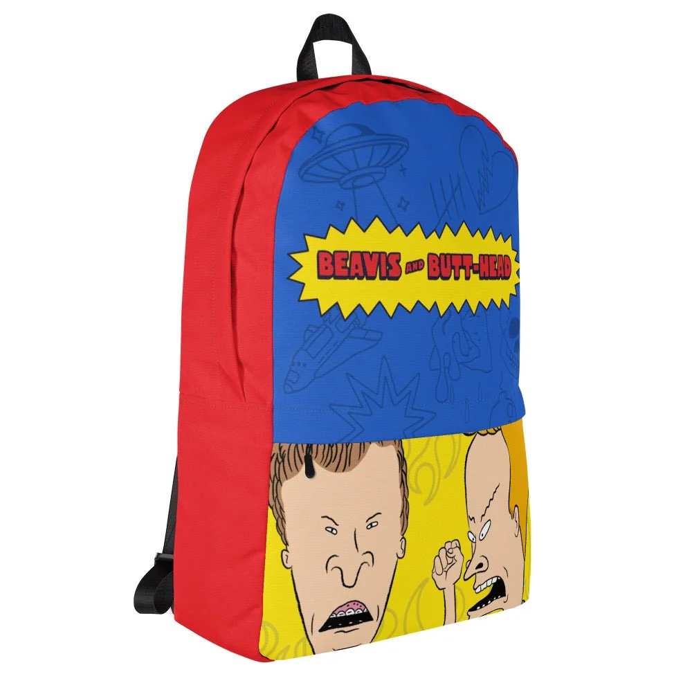 Beavis and Butt-Head Logo Premium Backpack - Image 4
