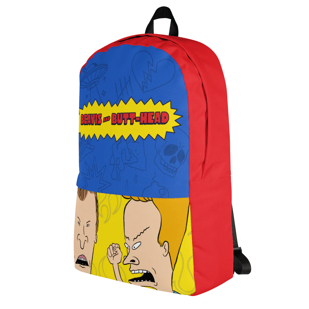 Beavis and Butt-Head Logo Premium Backpack - Image 5