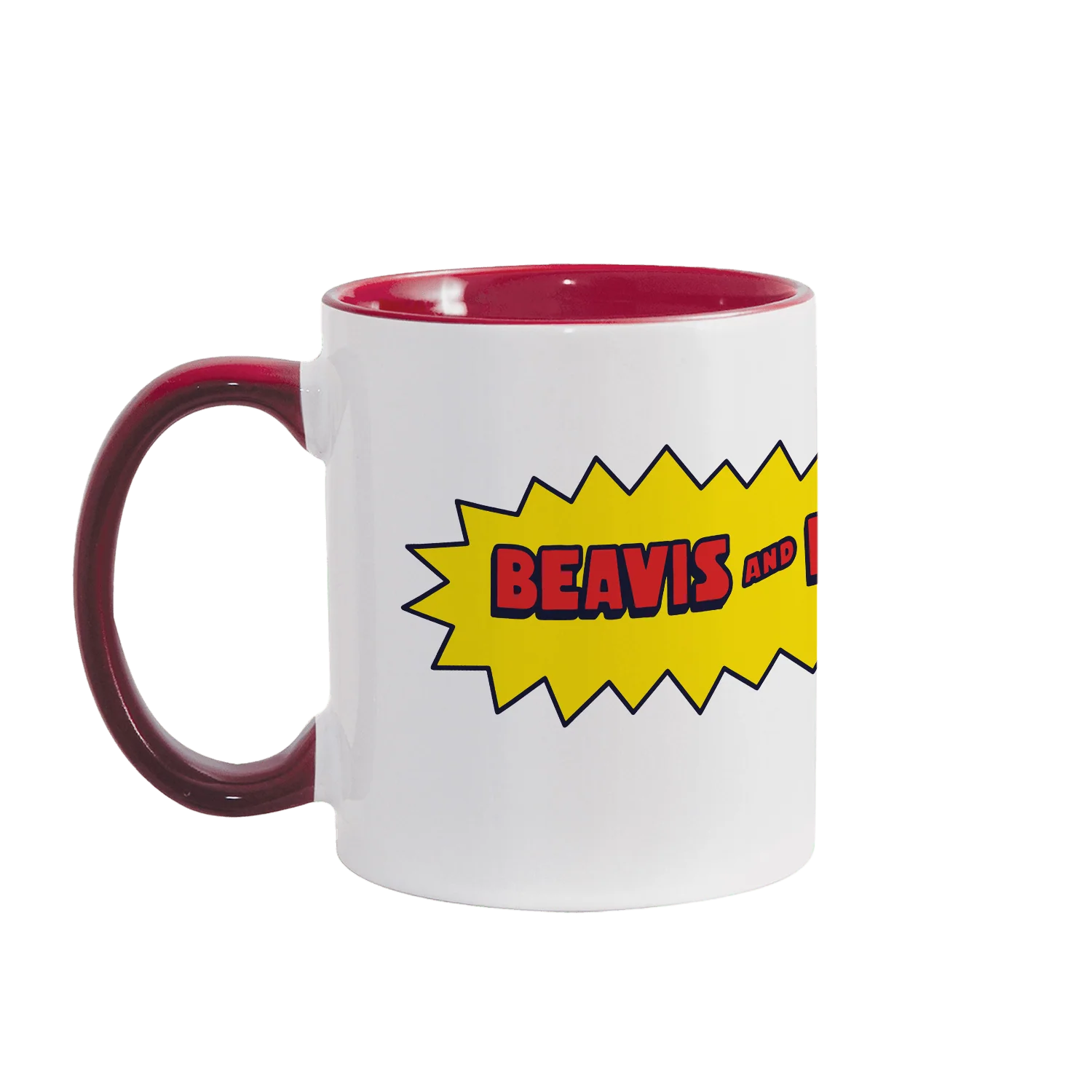 Beavis and Butt-Head Logo Two-Tone Mug - Image 2