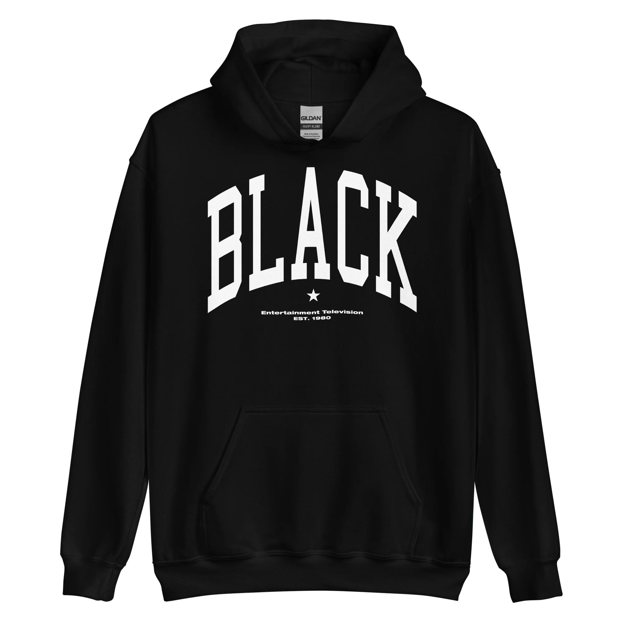 BET Black Collegiate Hooded Sweatshirt