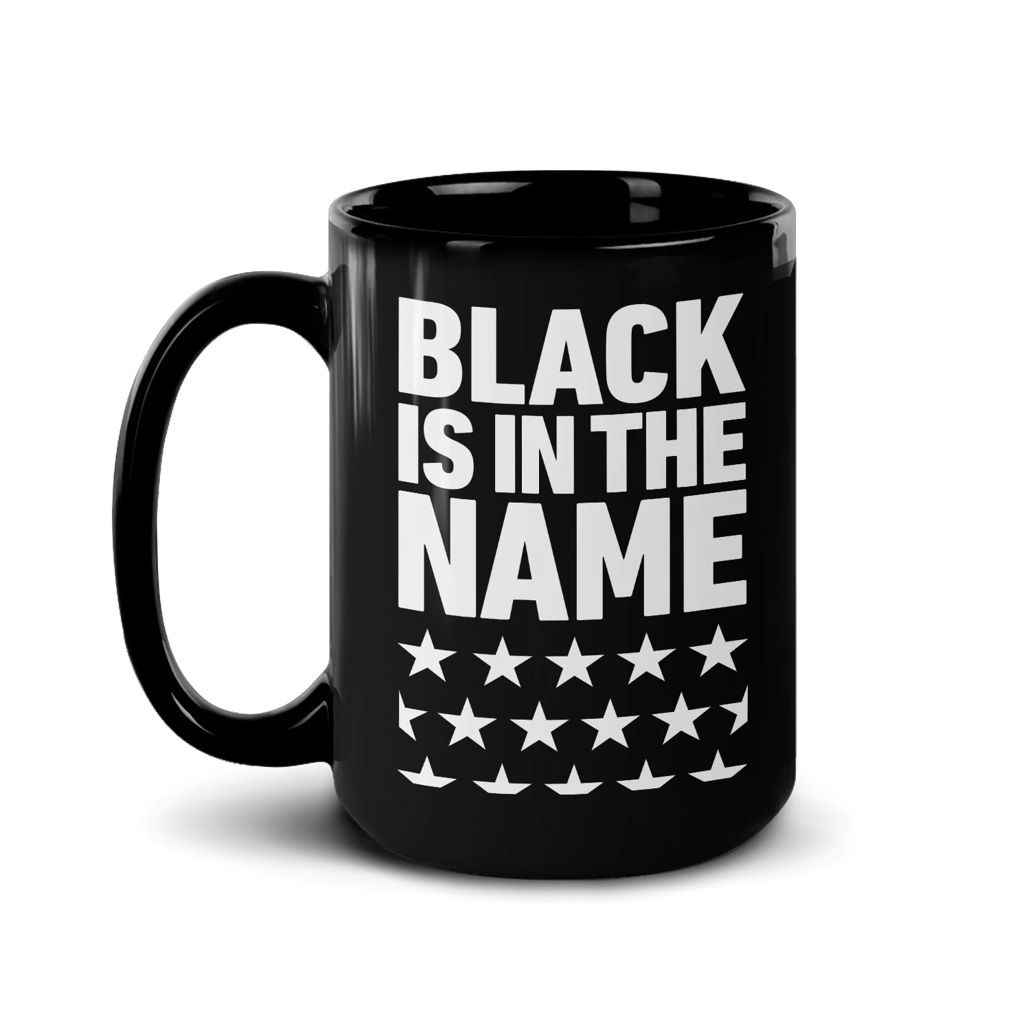 BET Black Is In The Name Black Mug - Image 3