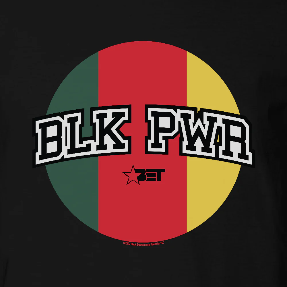 BET BLK PWR Adult Short Sleeve T-Shirt - Image 2